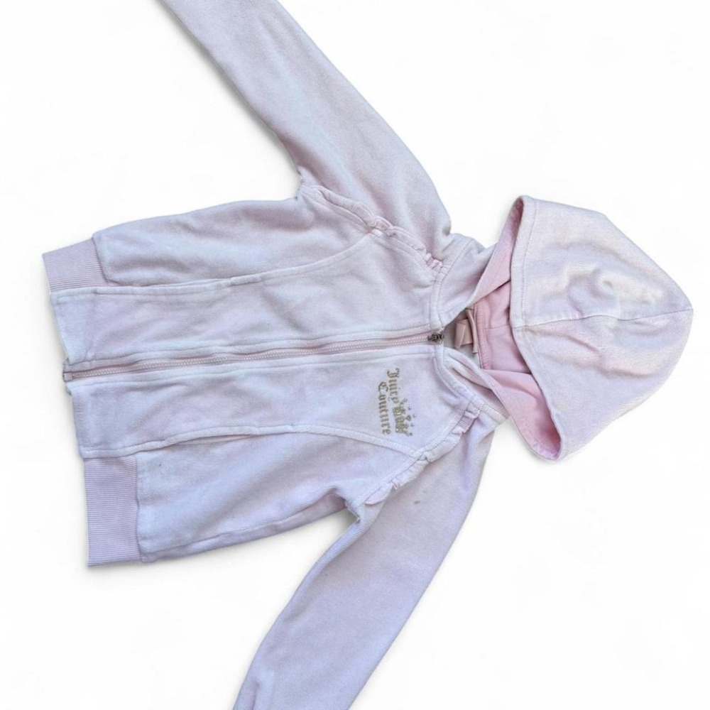 Y2K 2000s style Pink Juicy Couture hoodie - Picture 3 of 7